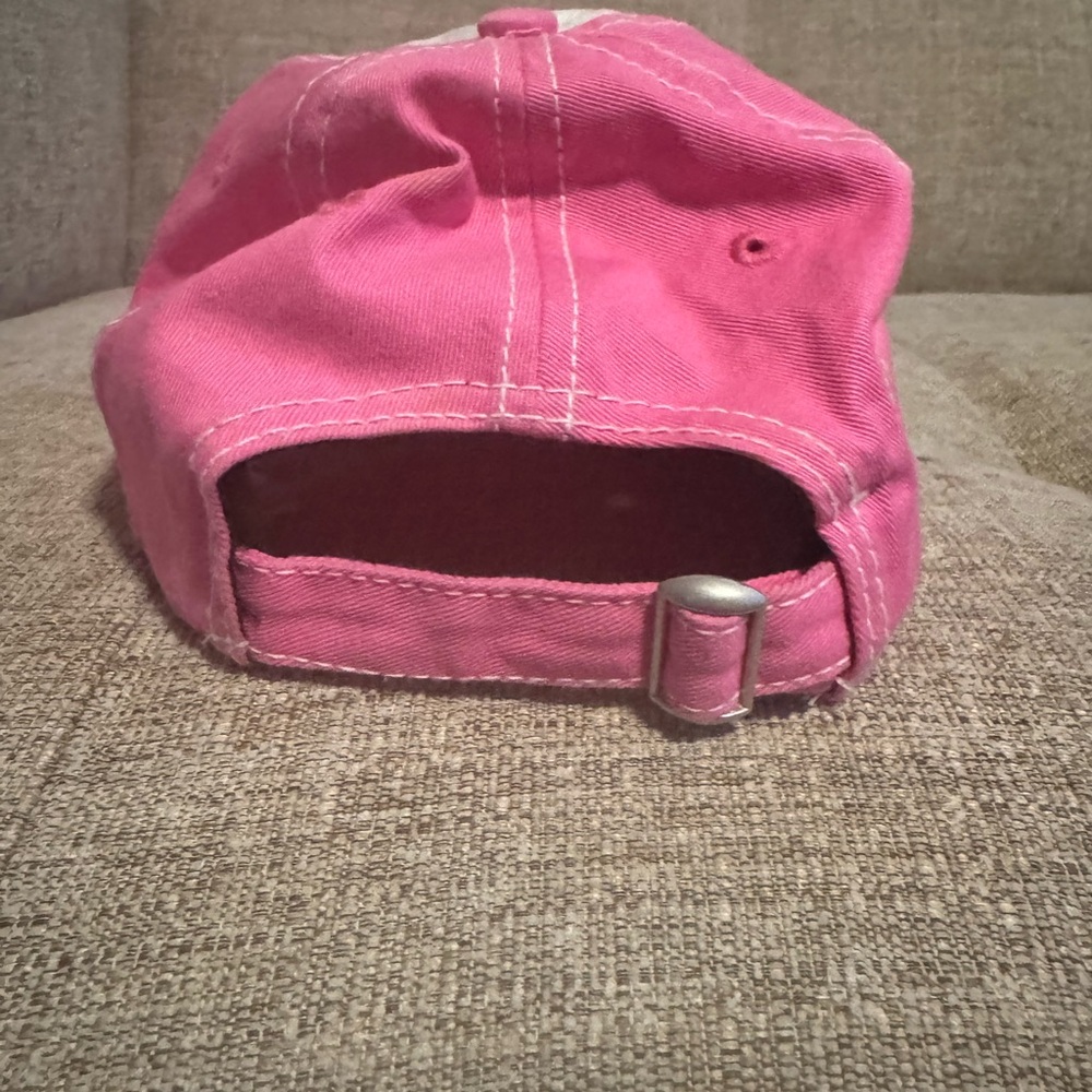 New York Yankees Pink and White Minnie Mouse 59Fifty hat - Picture 3 of 6
